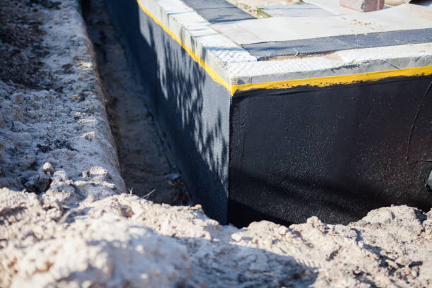 Professional Crawl Space Encapsulation technician working in Penfield, NY